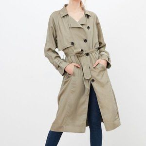Silence + Noise Lauren Duster Trench Coat